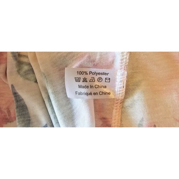 Show Me Your Mumu Robe One Size Brie Rose Bridal Wedding Shower Gift Floral - Picture 5 of 5